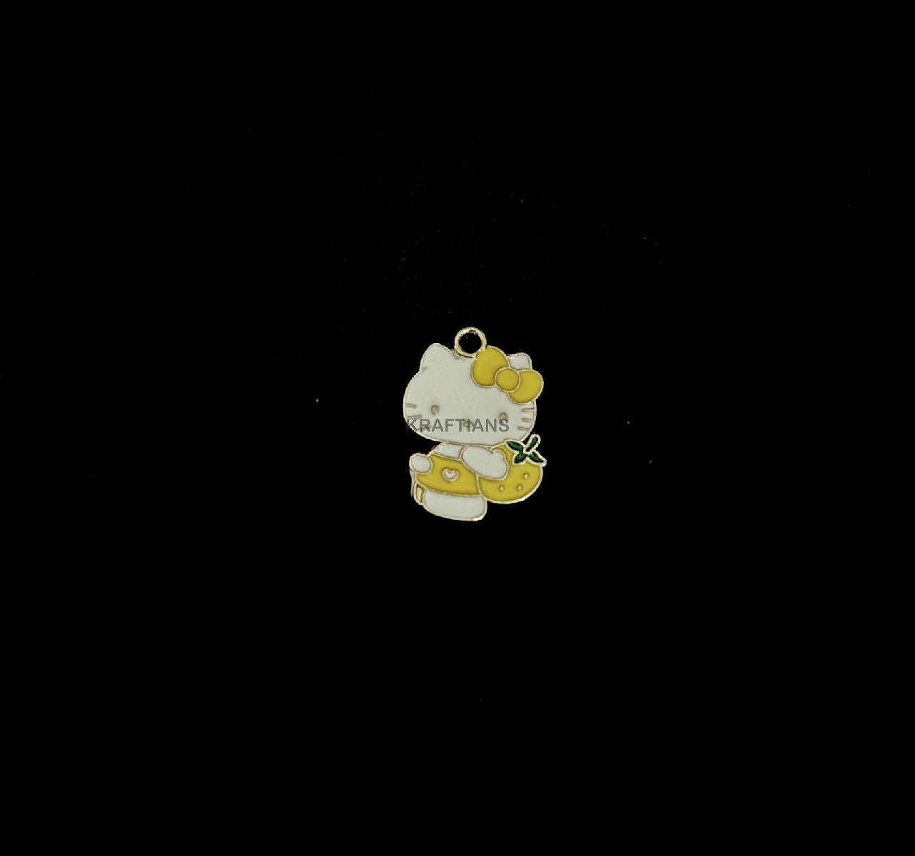 Hello Kitty Charms Yellow