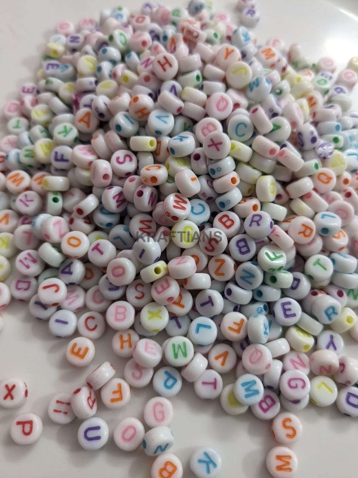 Alphabet Beads Multicolor