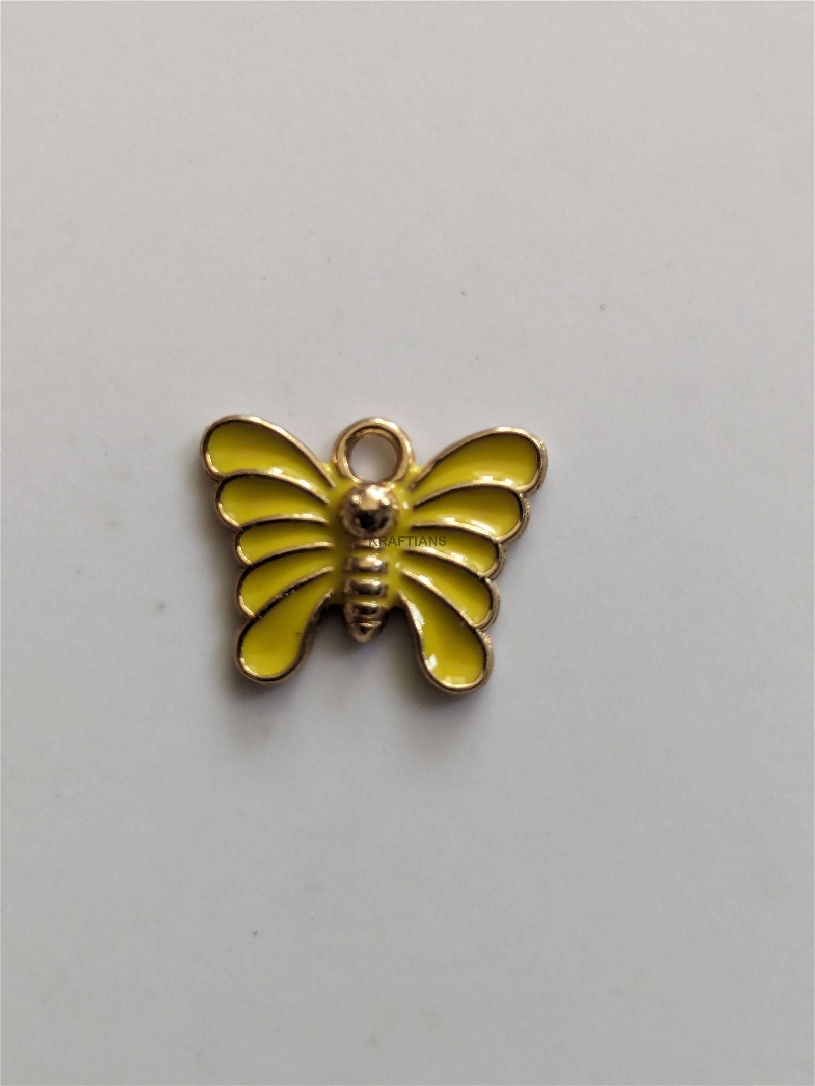 Butterfly Charms Yellow