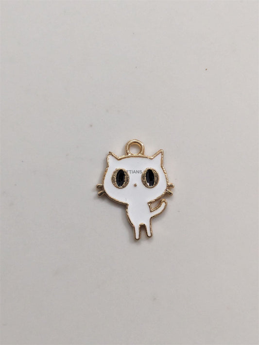 Cat Charms White