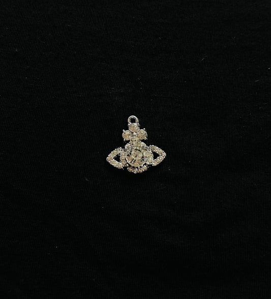 Diamond Saturn Luxury Pendant