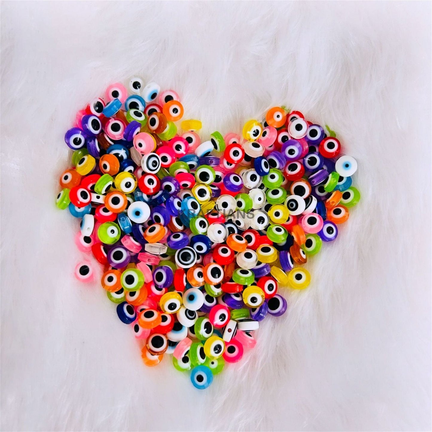 Evil Eye Beads 8mm Multicolor