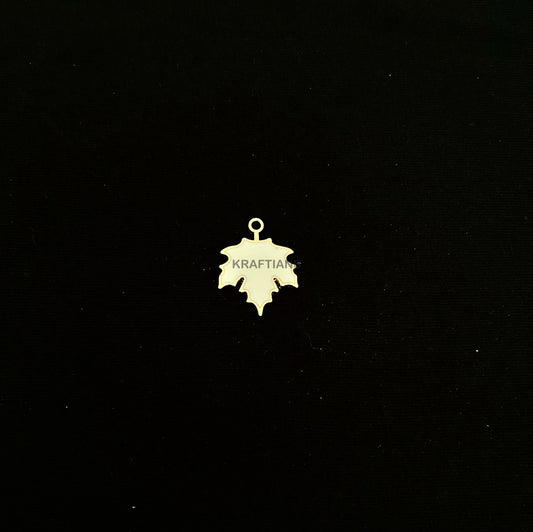 Leaf Charms White