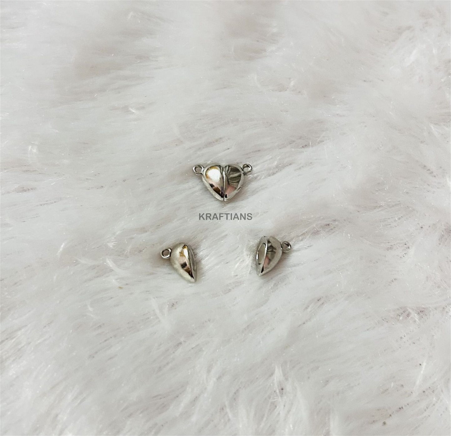 Magnet Heart Silver