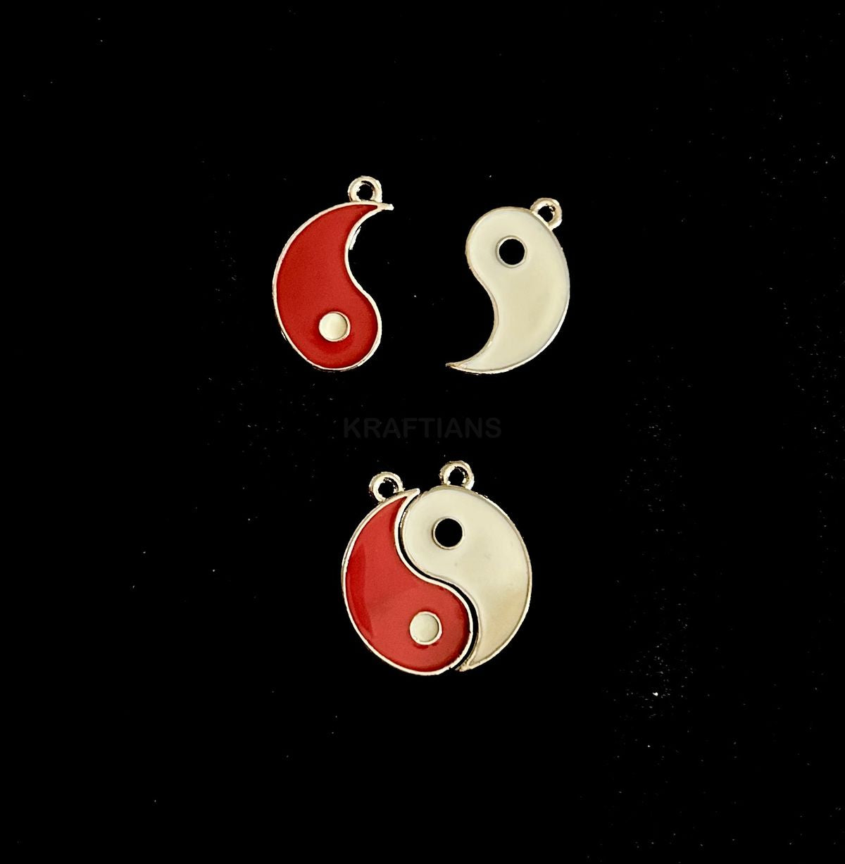 Magnetic YinYang Red White