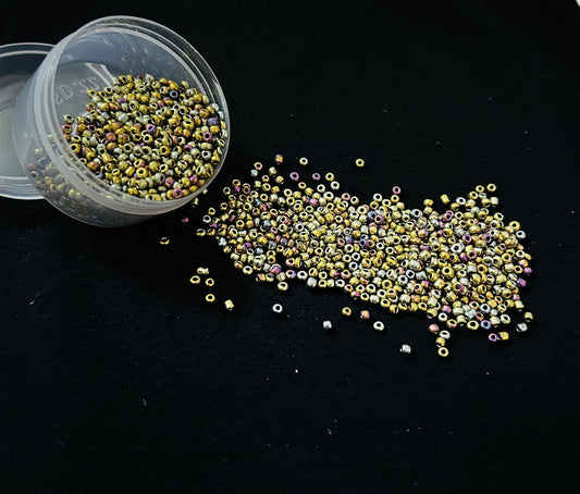 Seed Beads 11/0 - 2mm Brown