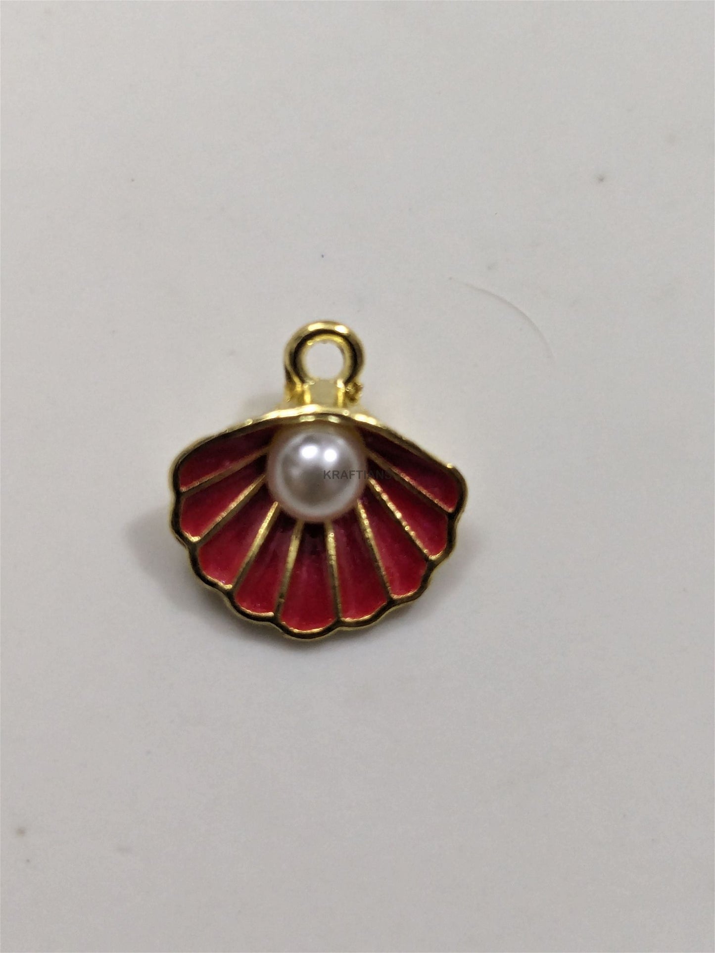 Shell Charms Red