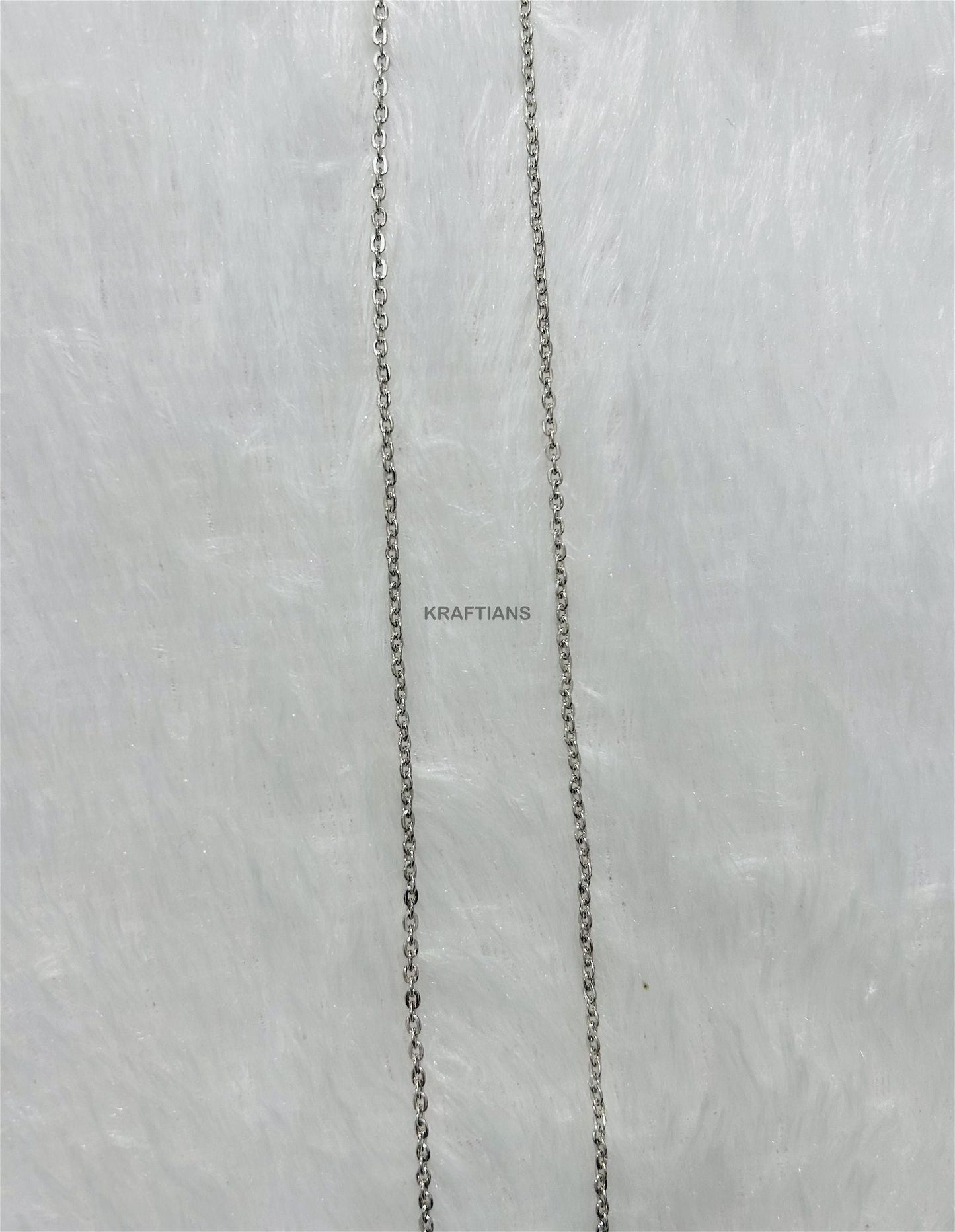 Silver Chain 1m Anti Tarnish