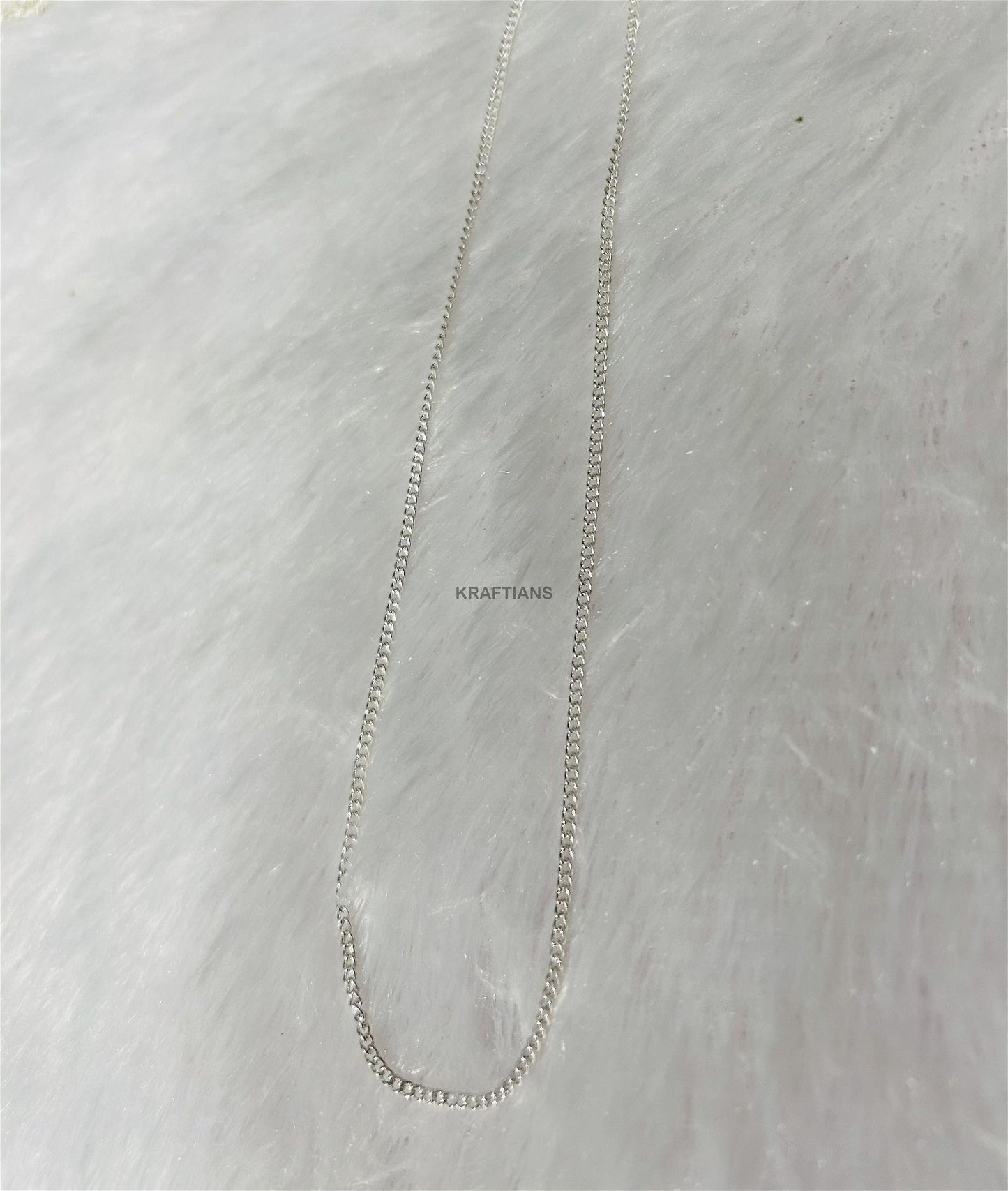 Silver Chain 1m Regular