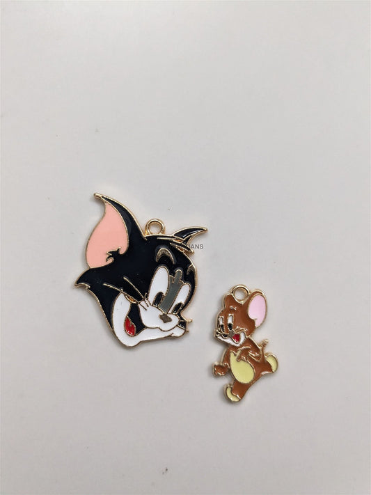 Tom & Jerry Pair Charms Varient1