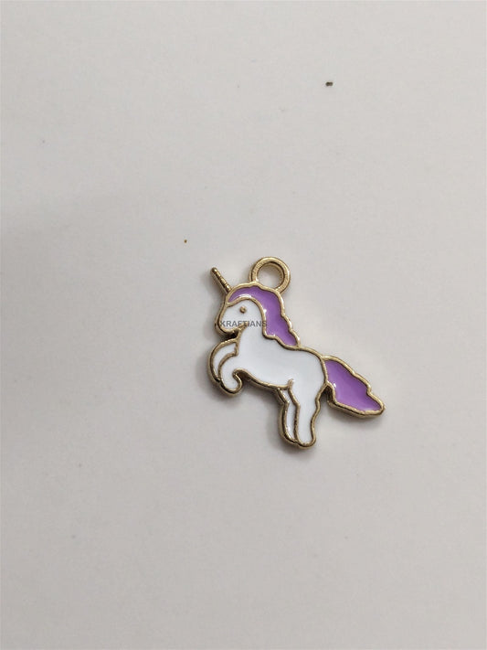 Unicorn Small Charms Purple